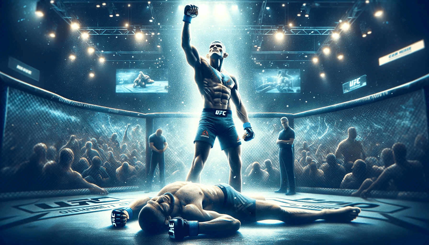 Victorious fighter image